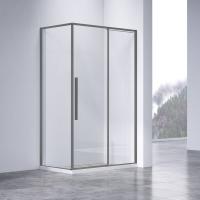 Душевой уголок Slim-N VSR-4SN8012CLGM, 1200*800, вороненая сталь, стекло прозрачное, , шт