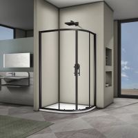 Душевой угол Veconi RV-08B Арт. RV08B-12090-01-C3 Стекло прозрачное/6мм