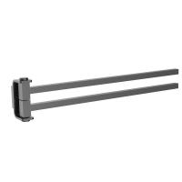 Полотенцедержатель поворотный WONZON & WOGHAND LOTTE, Темный графит (WW-8331-BGM)